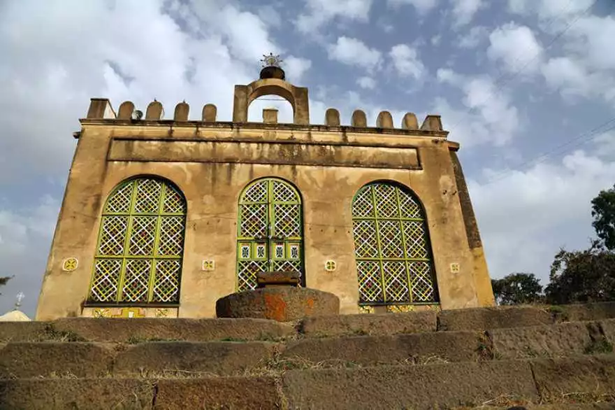 Stary kościół Matko Bożej z Syjonu w Aksum