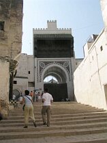 Schody prowadzące do meczetu