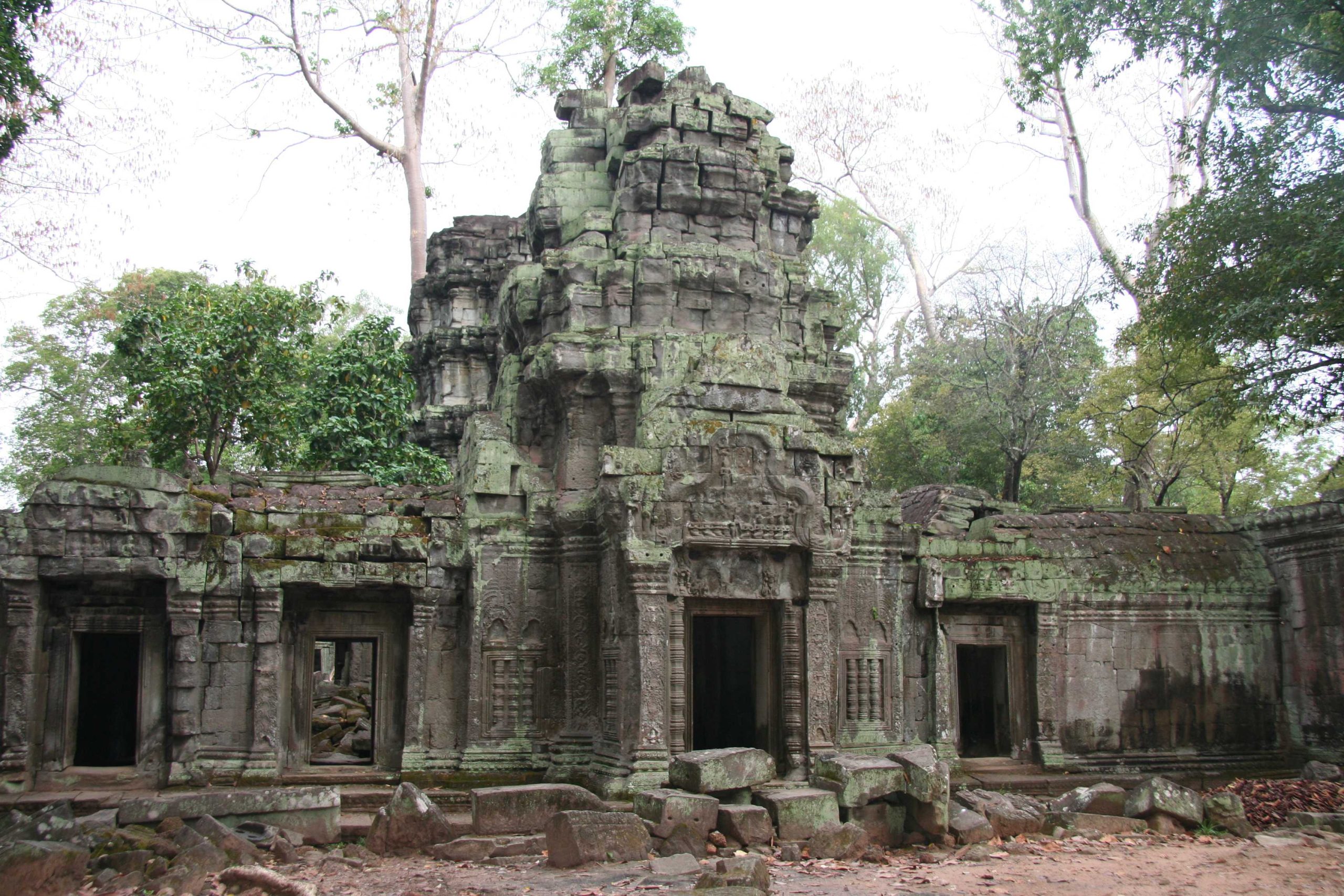 W ruinach Angkor Wat