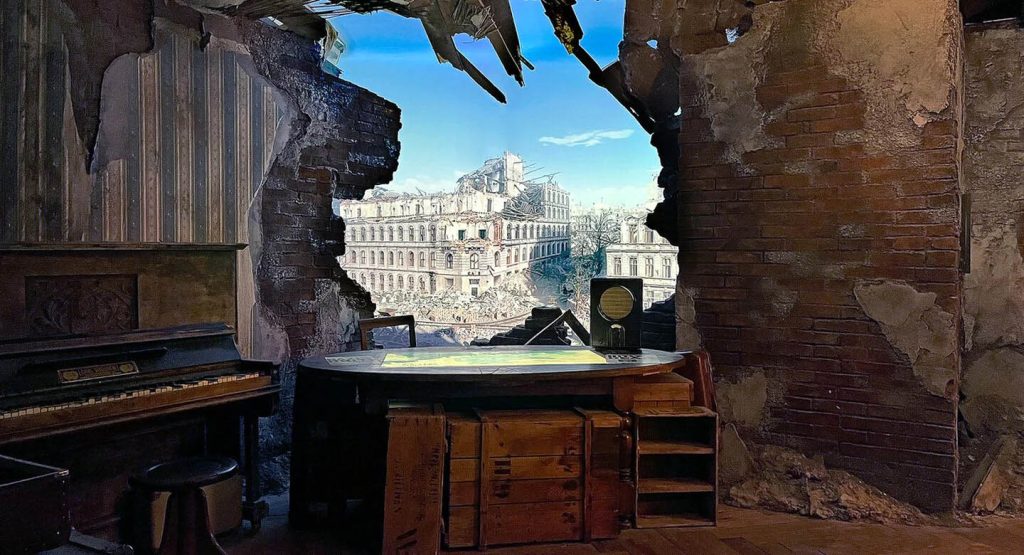 Berlin, Muzeum Niemiec. Fragment ekspozycji.