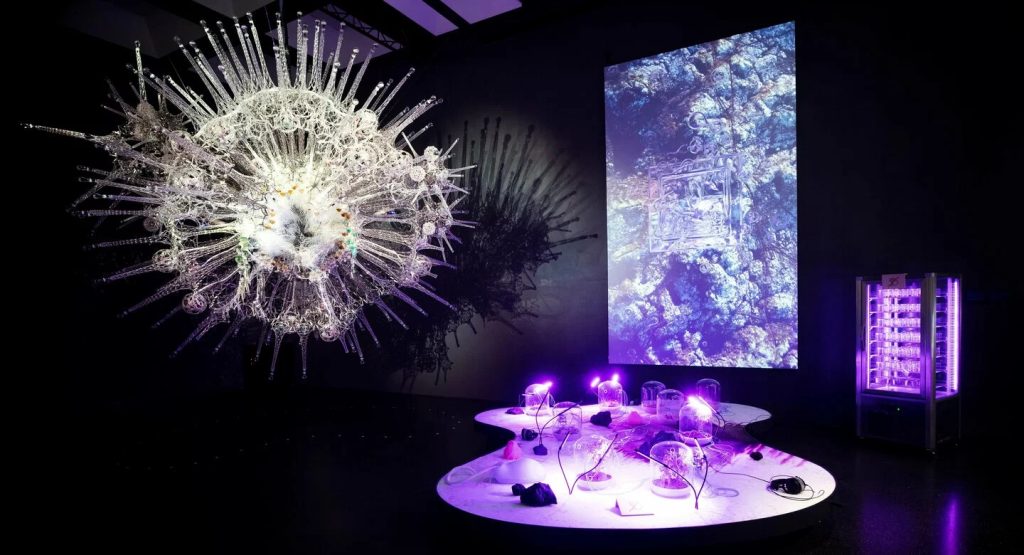 Ilustracja Davida von Becka przedstawiająca Futurium