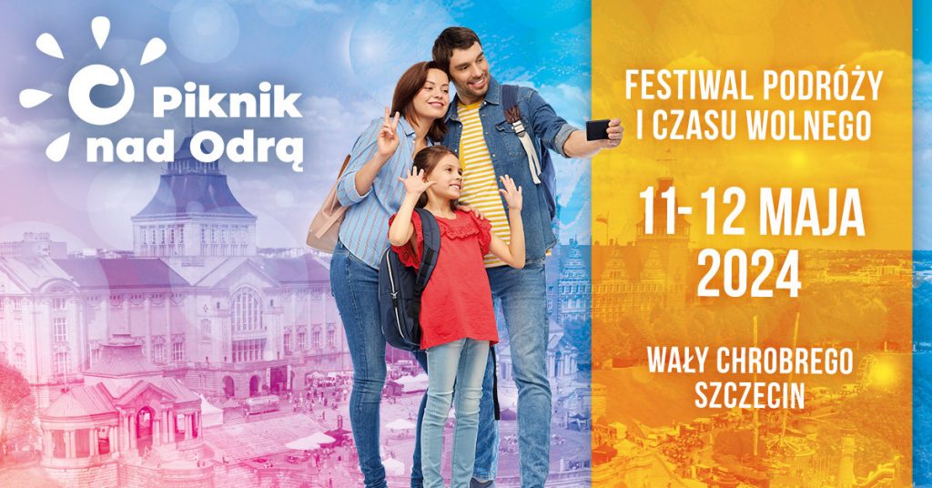 Piknik nad Odrą 2024 w Szczecinie. Plakat