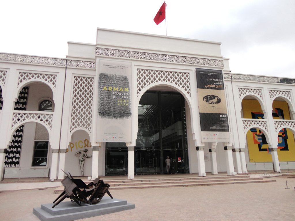 Rabat. Gmach Muzeum Sztuki nowoczesnej i współczesnej