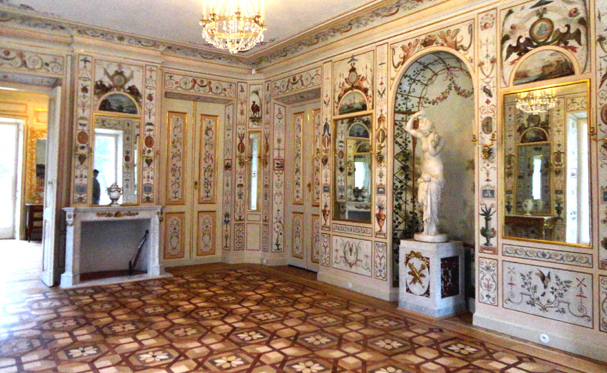 Pałac Łazienkowski. Wnętrze. Fot. Cezary Rudziński