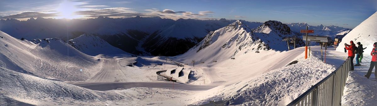 Panorama tras i gór