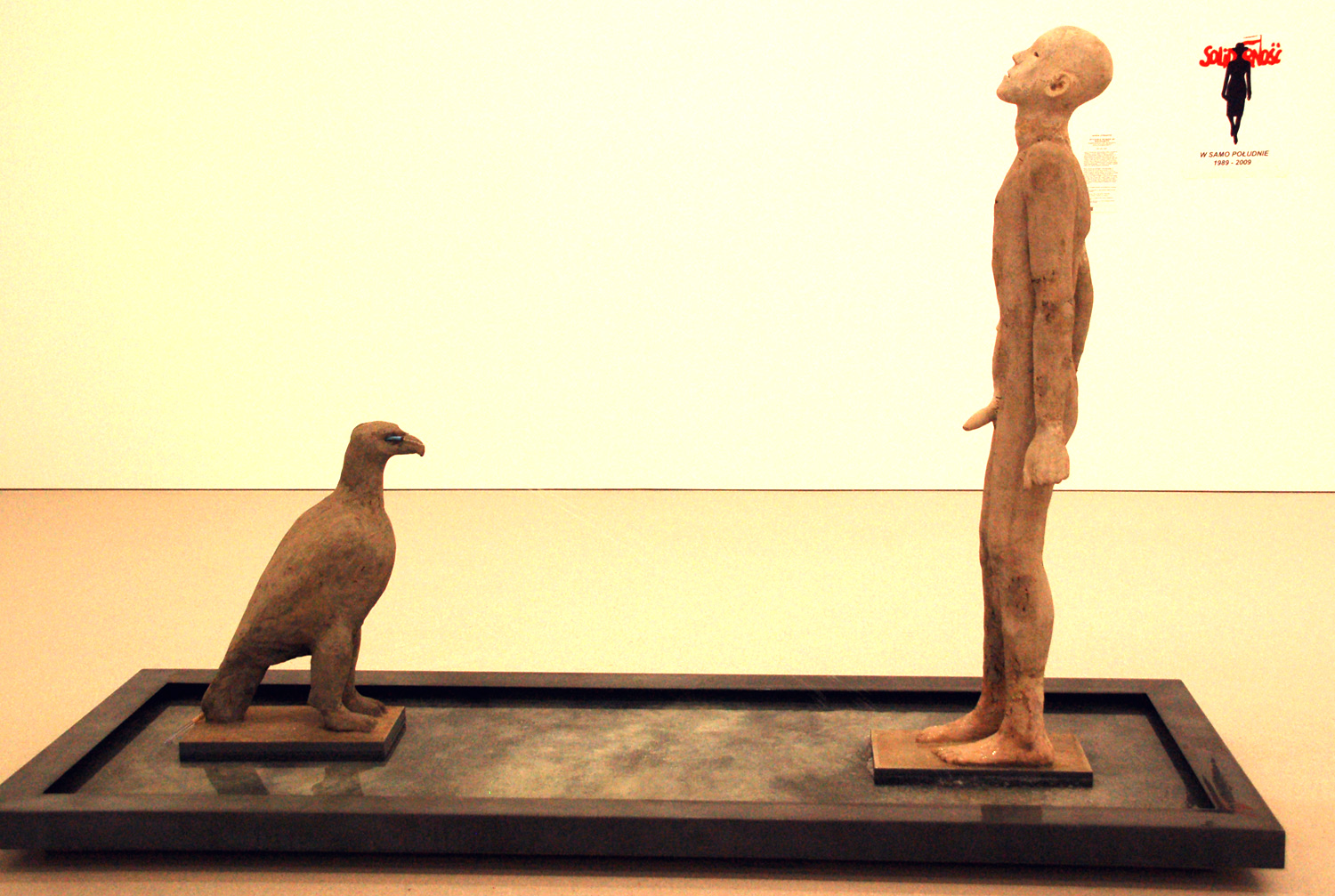 Pierwsza wystawa w nowym Muzeum Sztuki Nowoczesnej w Warszawie. Fragment ekspozycji. Fot. Cezary Rudziński