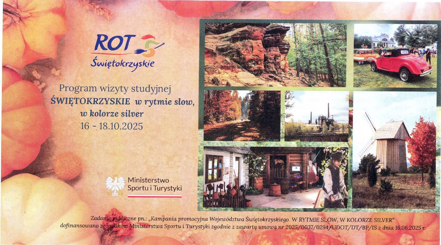 Czołówka programu wyjazdu prasowego,