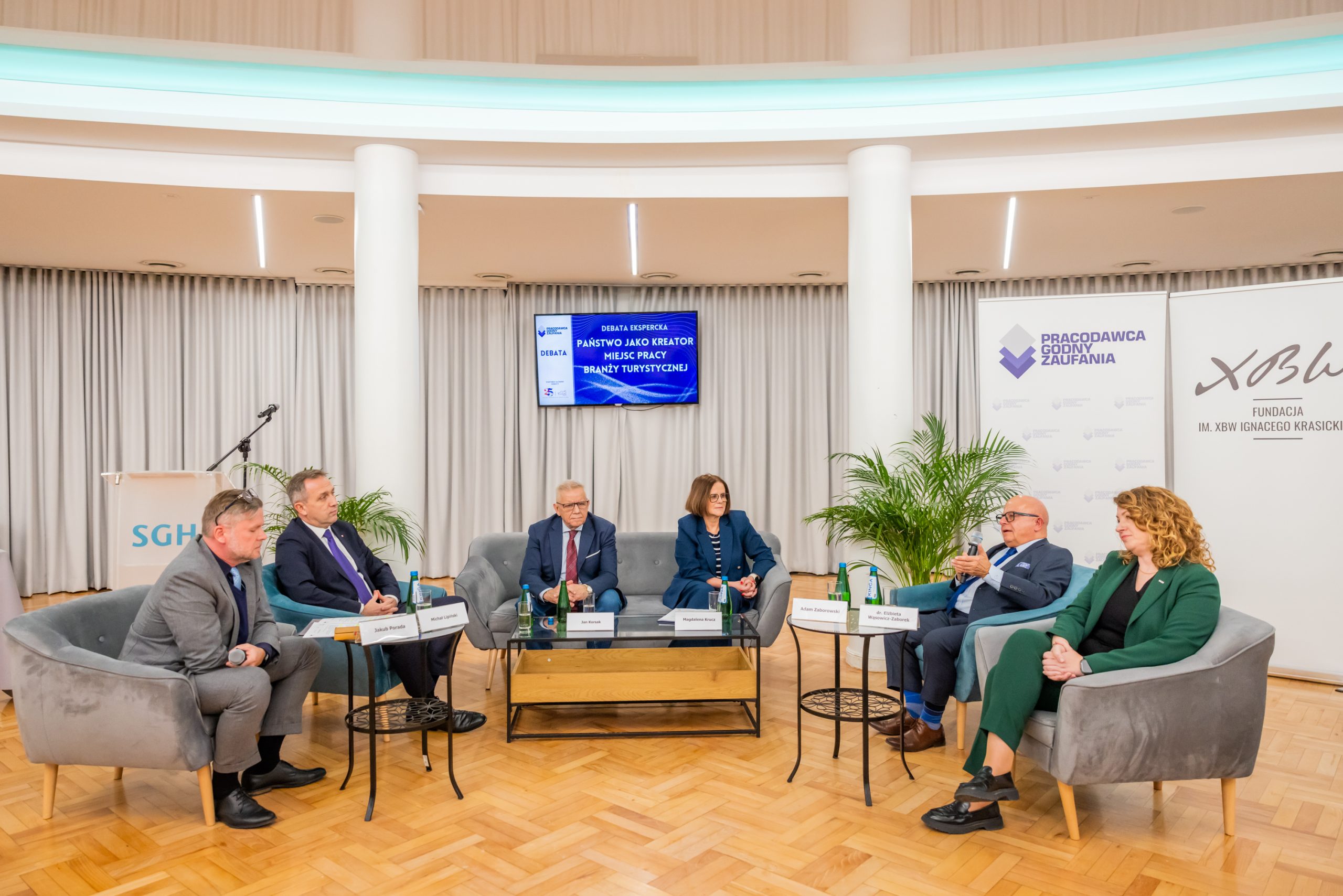 Uczestnicy dyskusji. Fot Anna Liminowicz