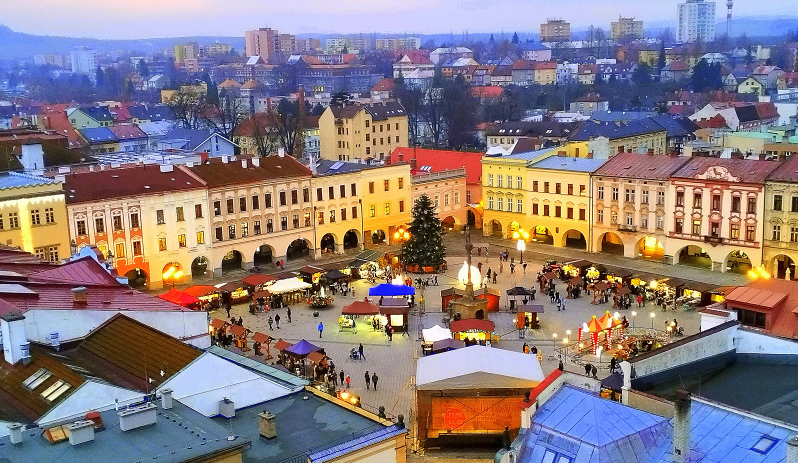 Jarmark w Nowym Jiczine. Fot. Grzegorz Micuła