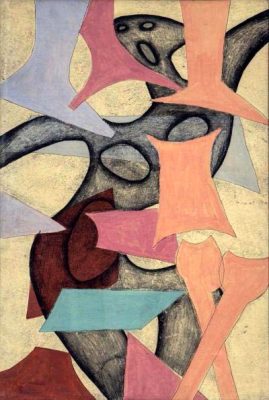 Maria Jarema, 1954, Wyrazy. Muzeum Okręgowe Bydgoszcz