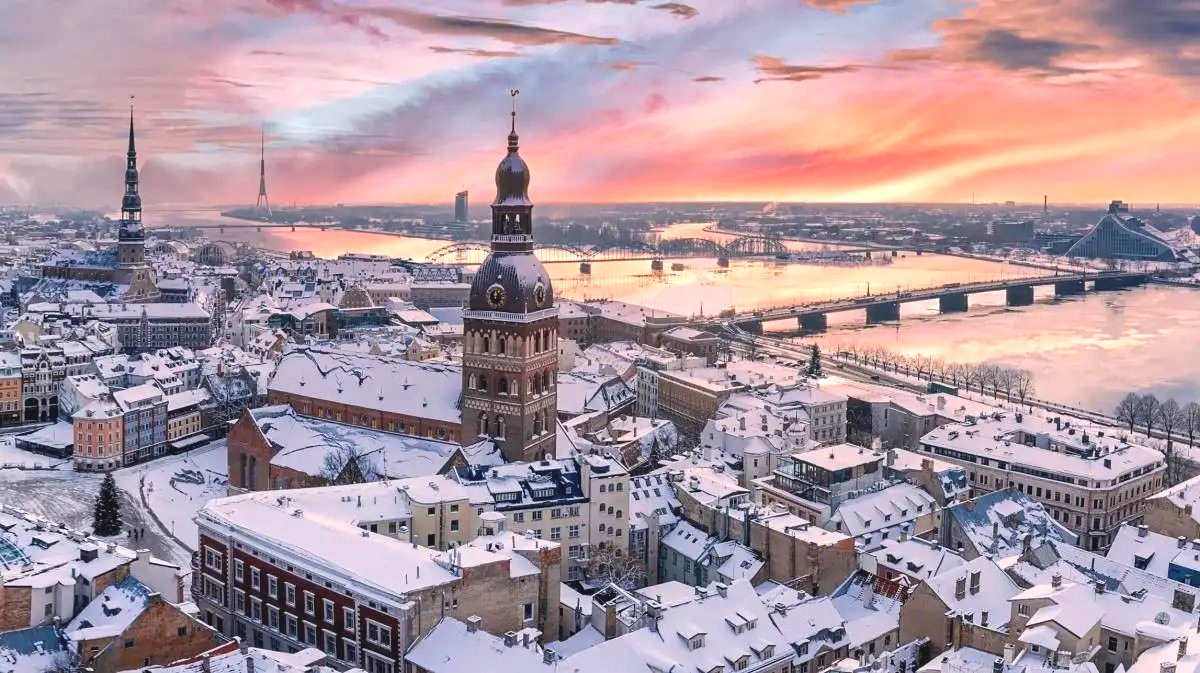Ryga w zimie. Fot. Latvia Travel