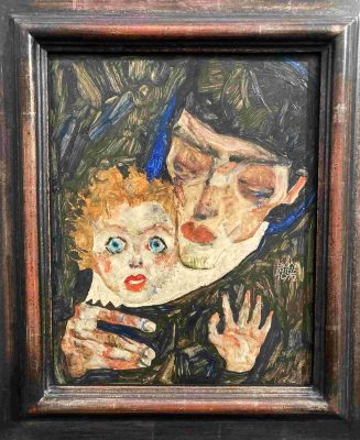 Obraz Egona Schiele w Leopold Muzeum