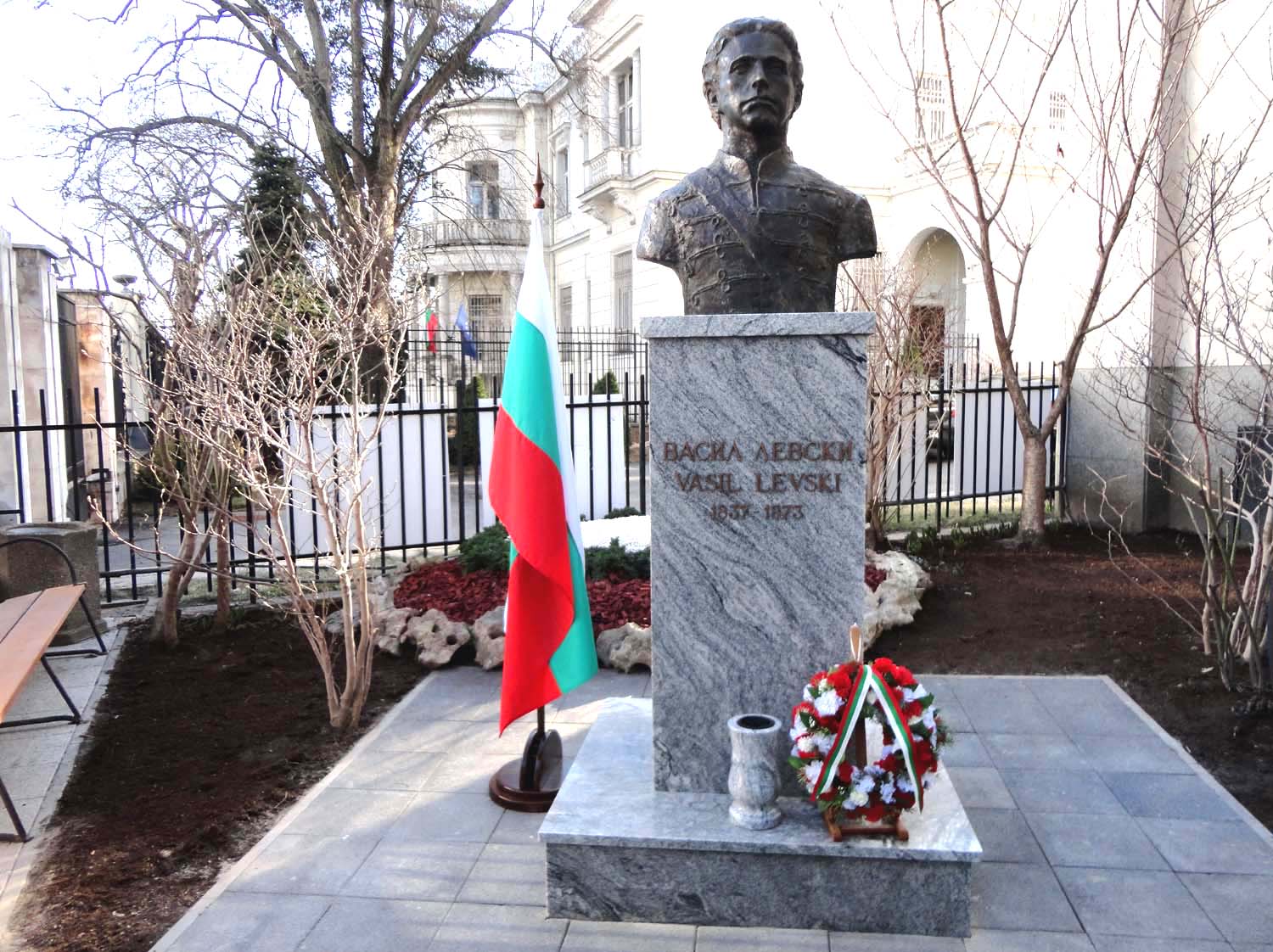 Pomnik Wasiła Lewskiego w Warszawie. Fot. Cezary Rudziński