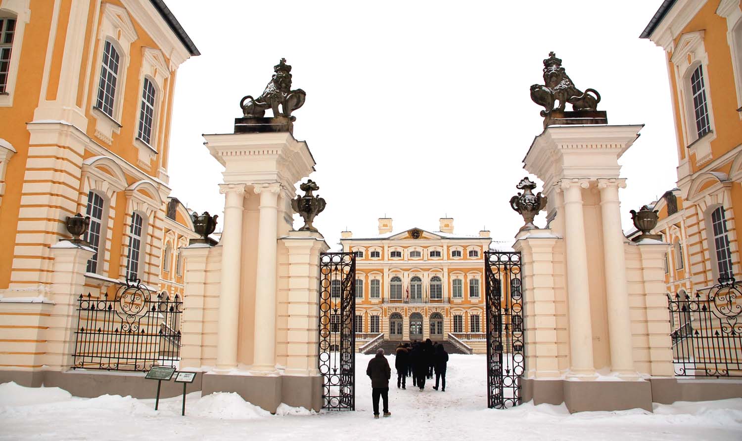 Pałac Rundale. Fot. Cezary Rudziński